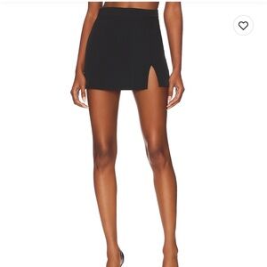 REVOLVE Black Mini Skirt